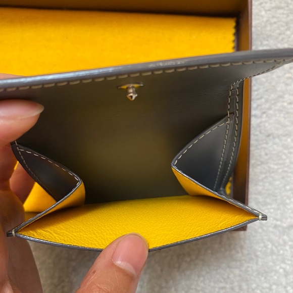 Goyard Monnaie Marigny Card/Coin Wallet - Grey - Picture 5 of 8